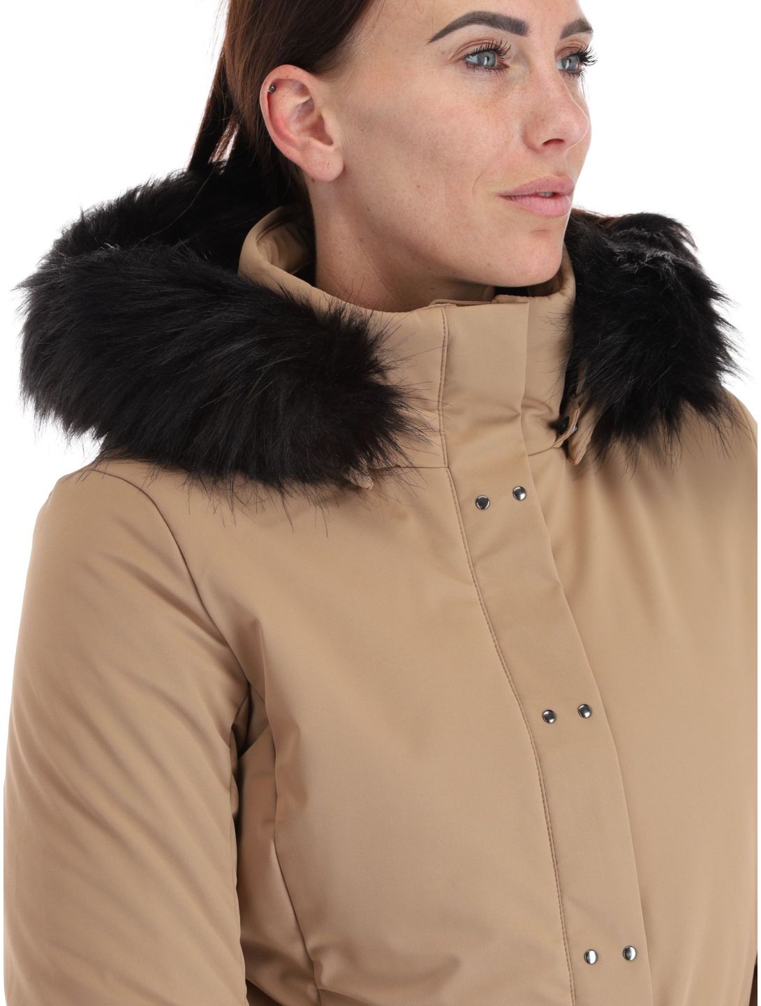 Poivre Blanc, Traditional Line W23-0801-WO Skijacke Damen Almond Brown braun 