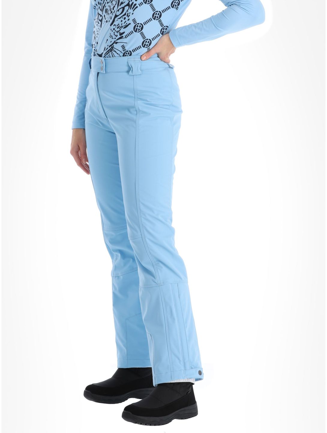 Poivre Blanc, Traditional Line W23-0820-WO/A Skihose Damen Starlight Blue blau 