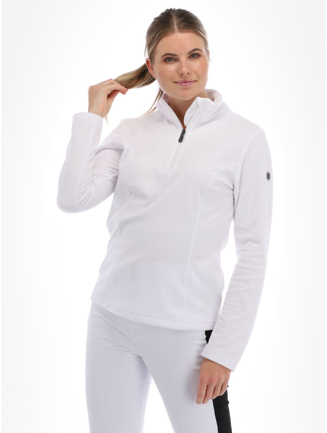 Poivre Blanc, Traditional Line W23-1540-WO Pullover Damen White weiß 