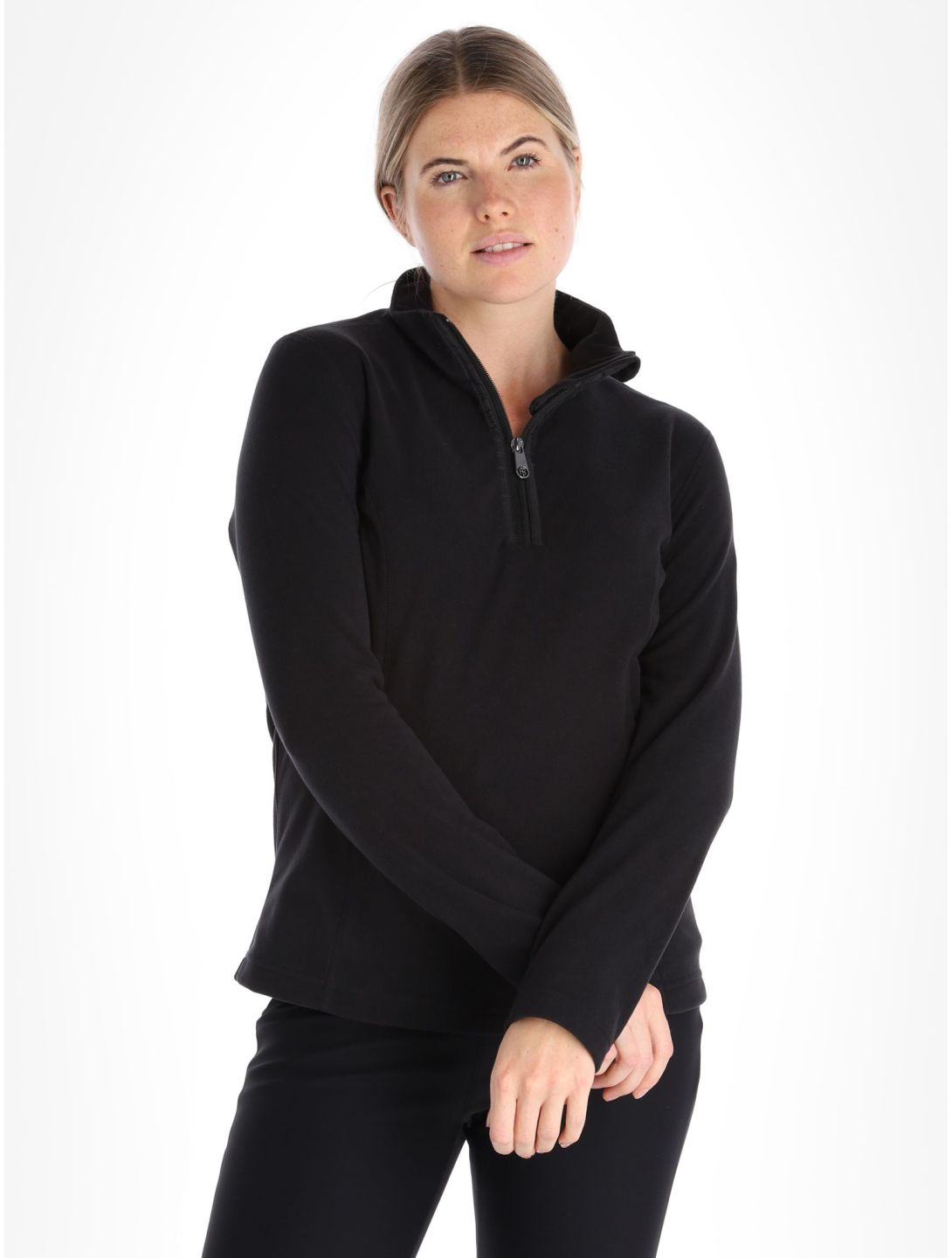 Poivre Blanc, Traditional Line W23-1540-WO Pullover Damen Black schwarz 