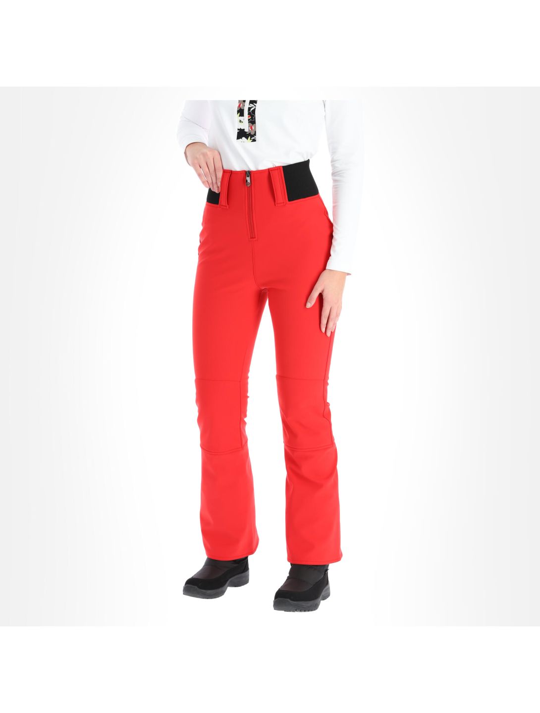 Poivre Blanc, W20-1121-Wo Softshell Skihose slim fit Damen scarlet rot