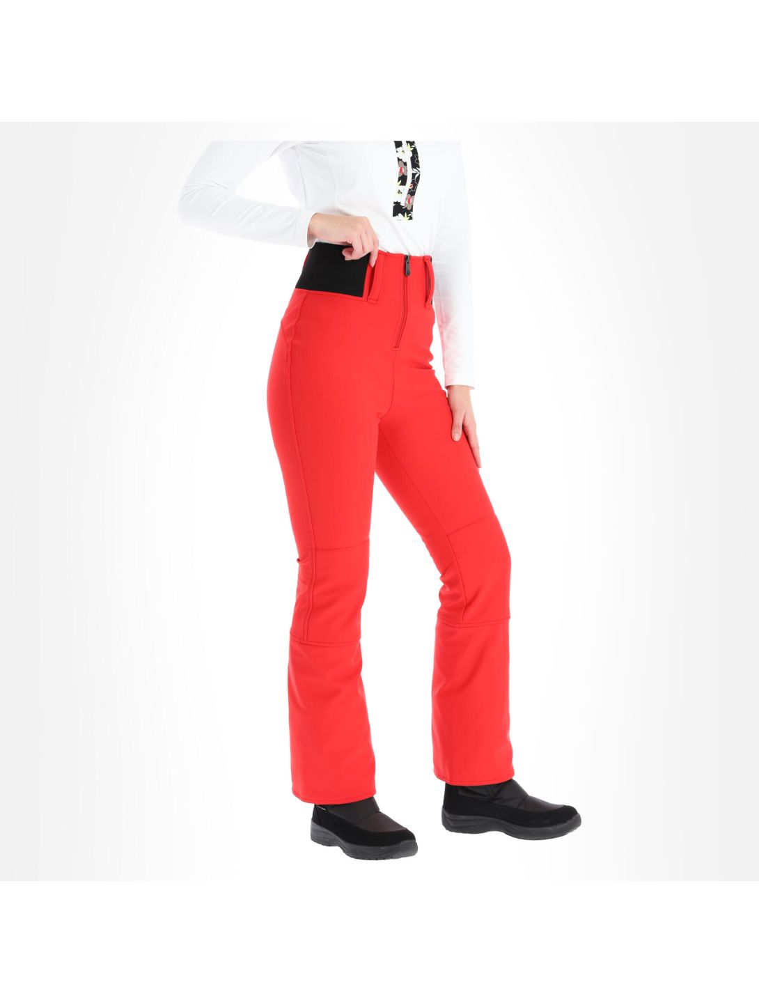 Poivre Blanc, W20-1121-Wo Softshell Skihose slim fit Damen scarlet rot