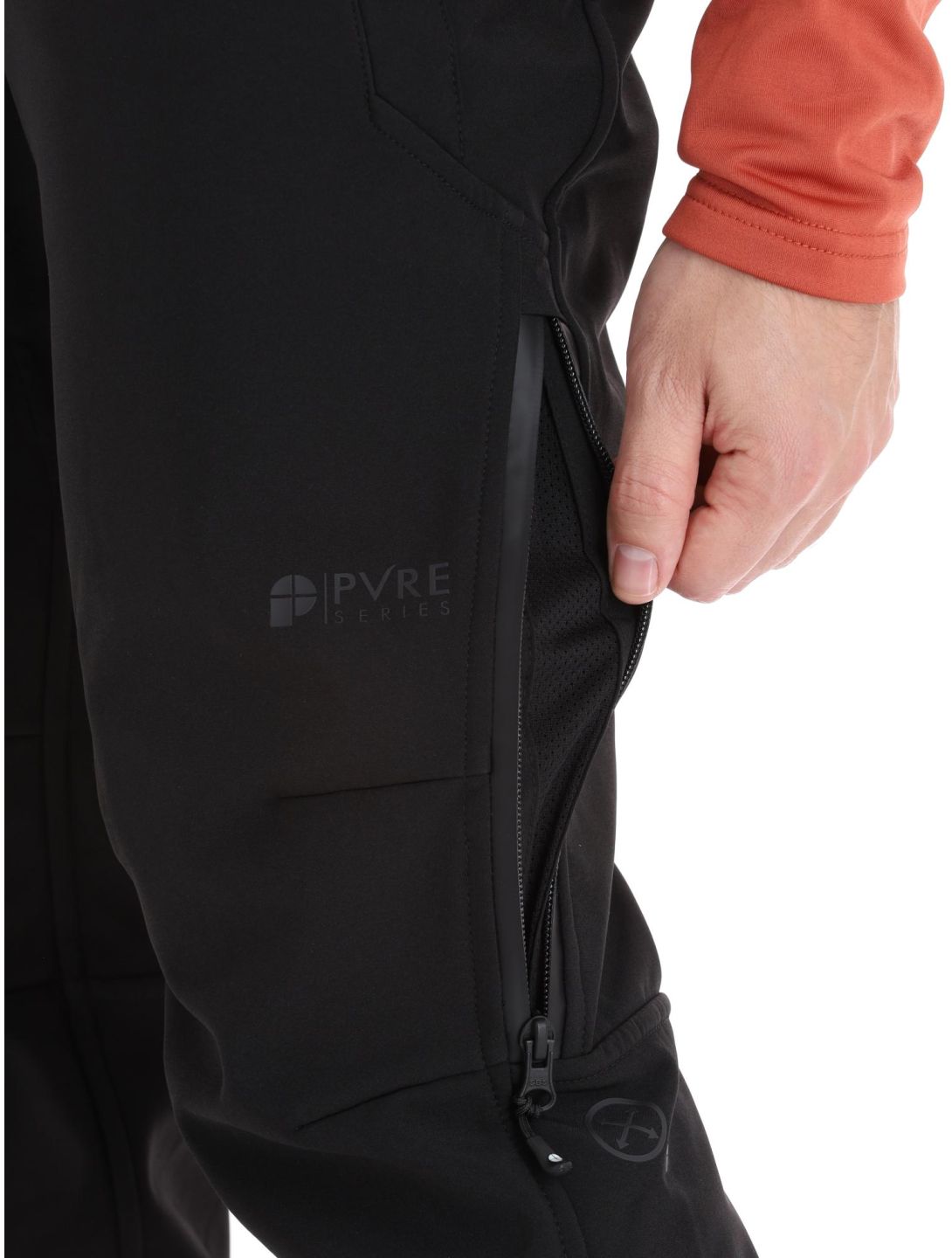 Protest, Hollow Softshell Skihose Herren True Black schwarz 