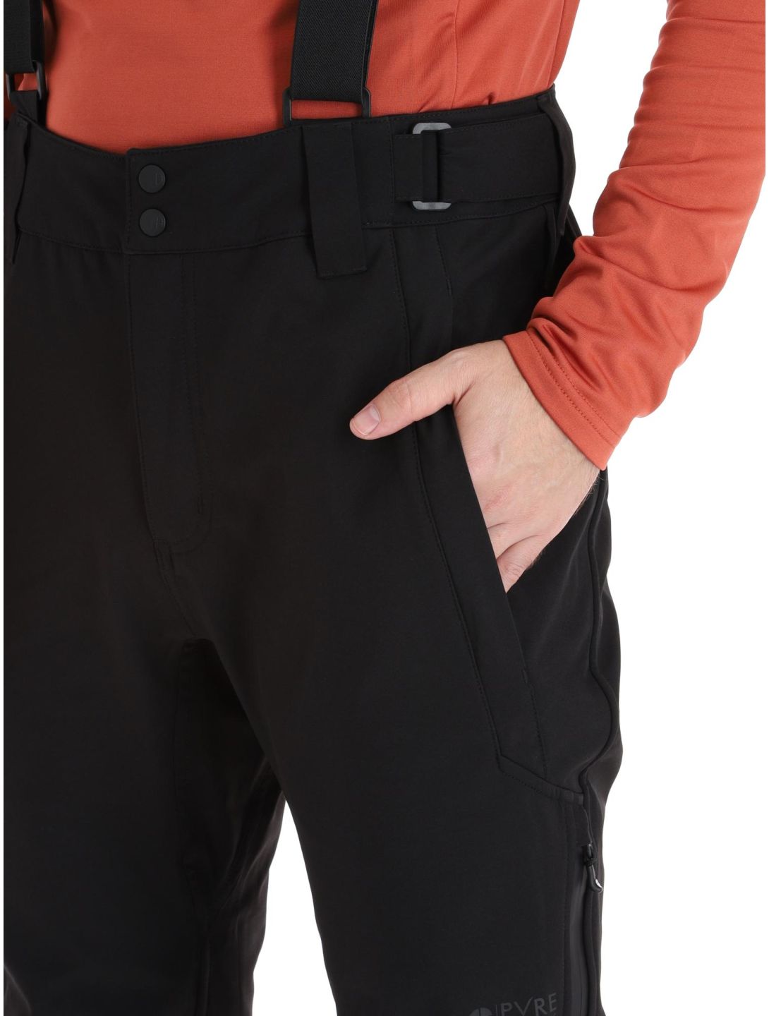 Protest, Hollow Softshell Skihose Herren True Black schwarz 