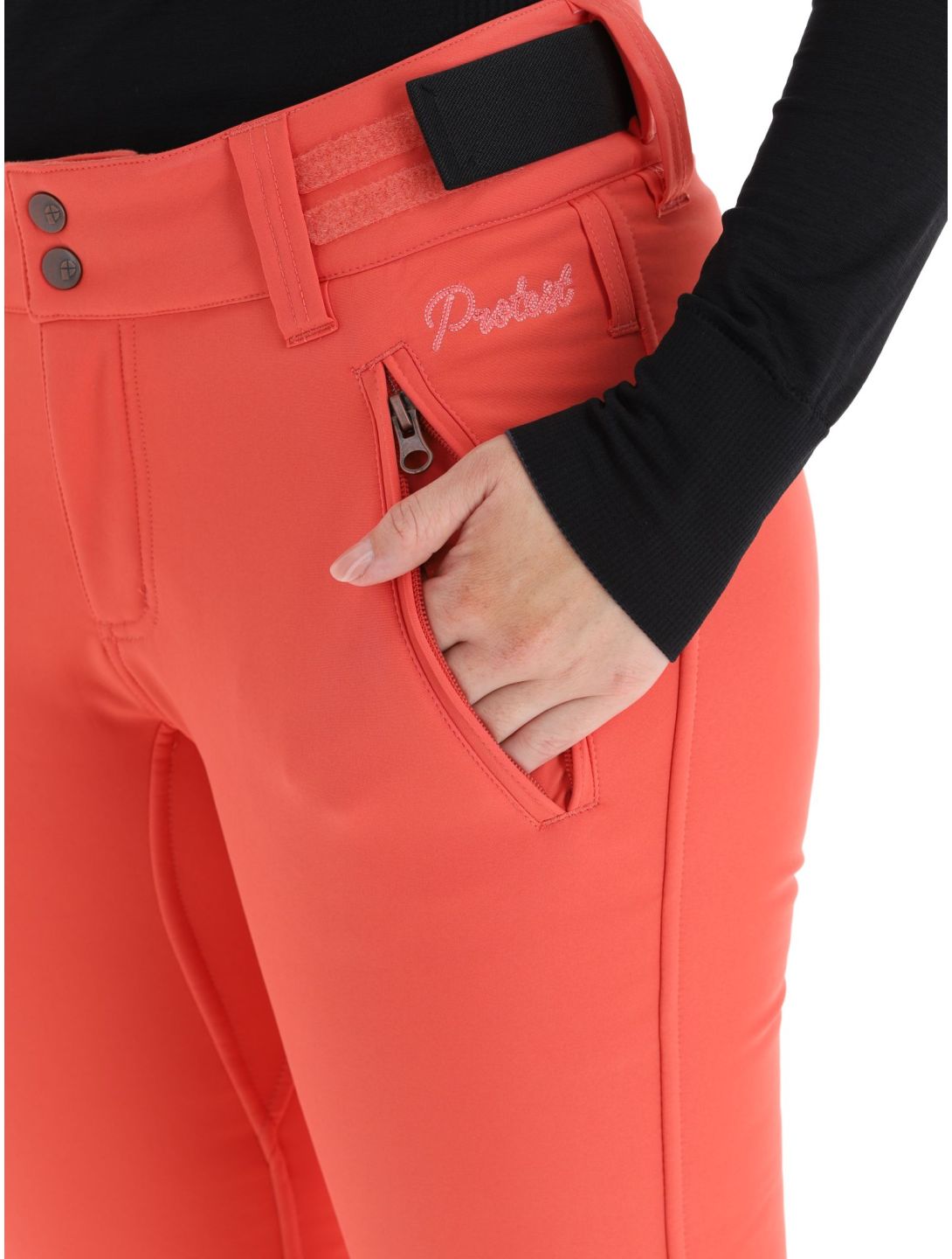 Protest, Lole Softshell Skihose Damen Tosca Red rot 