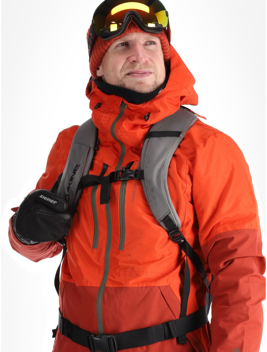 Protest, PRTBAKIE Skijacke Herren Burnt Orange orange, rot 