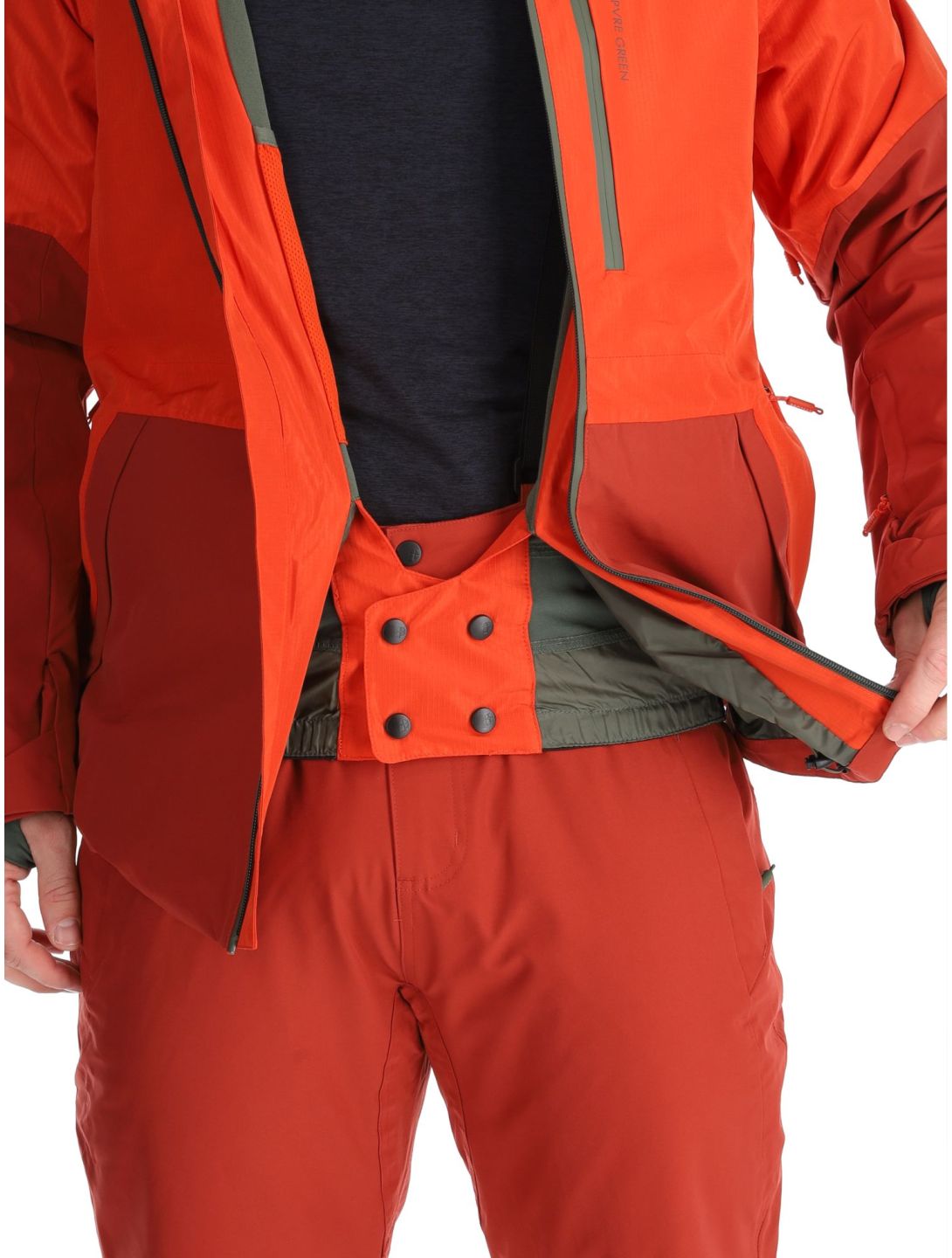 Protest, PRTBAKIE Skijacke Herren Burnt Orange orange, rot 