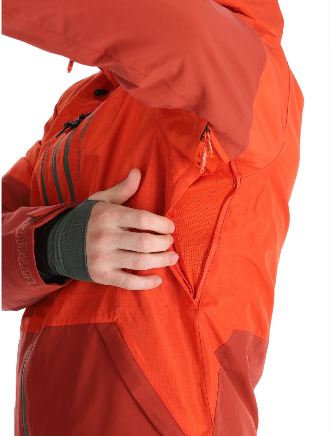 Protest, PRTBAKIE Skijacke Herren Burnt Orange orange, rot 