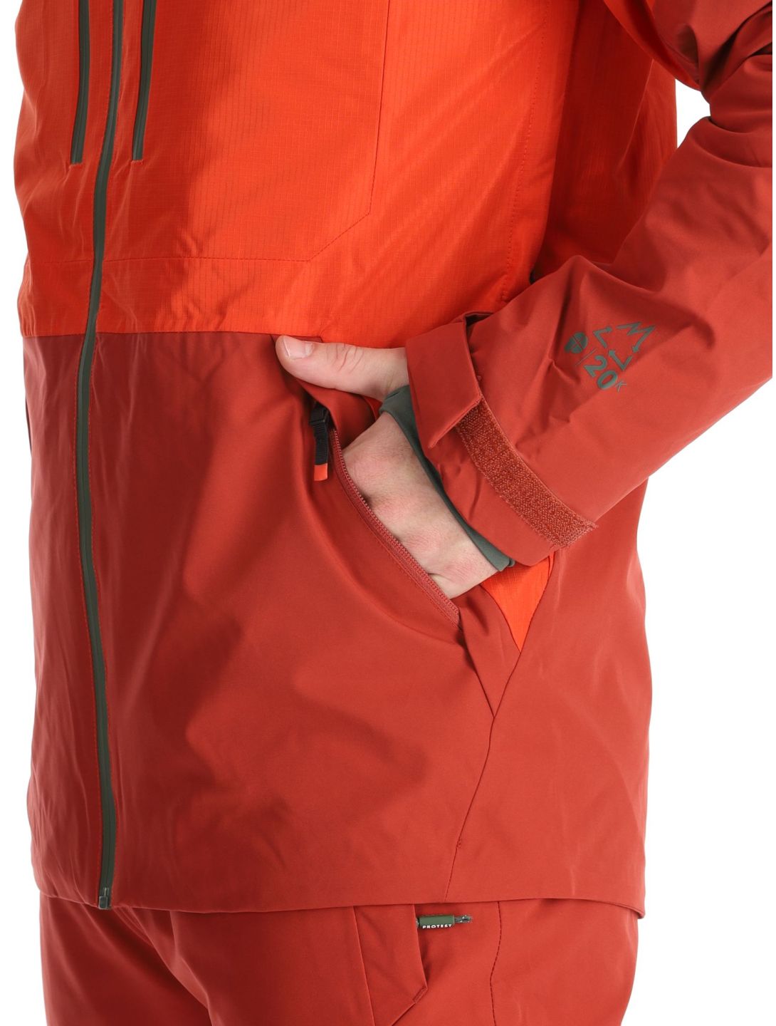 Protest, PRTBAKIE Skijacke Herren Burnt Orange orange, rot 