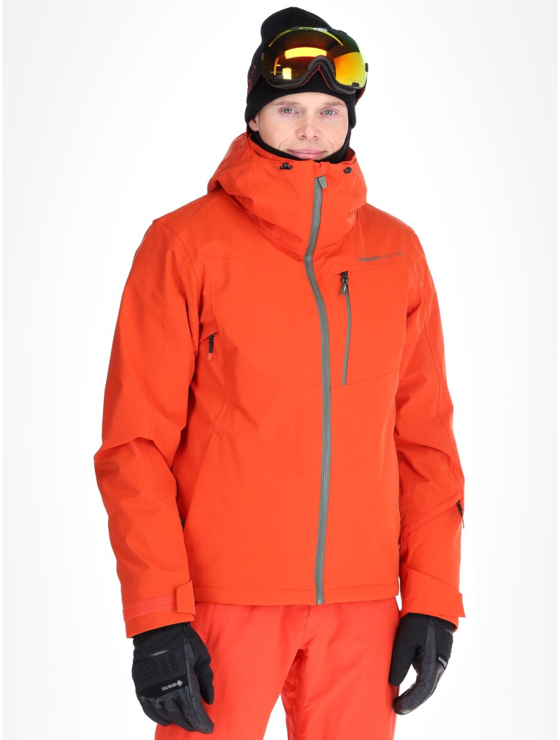 Protest, PRTBARRIC Skijacke Herren Burnt Oran orange 