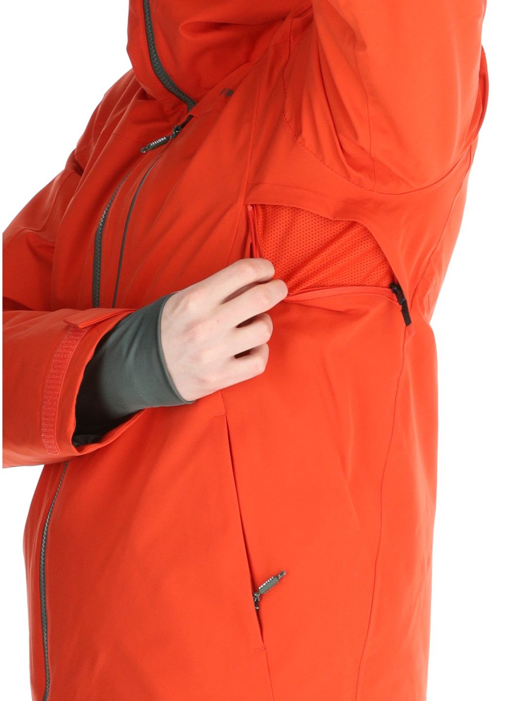 Protest, PRTBARRIC Skijacke Herren Burnt Oran orange 