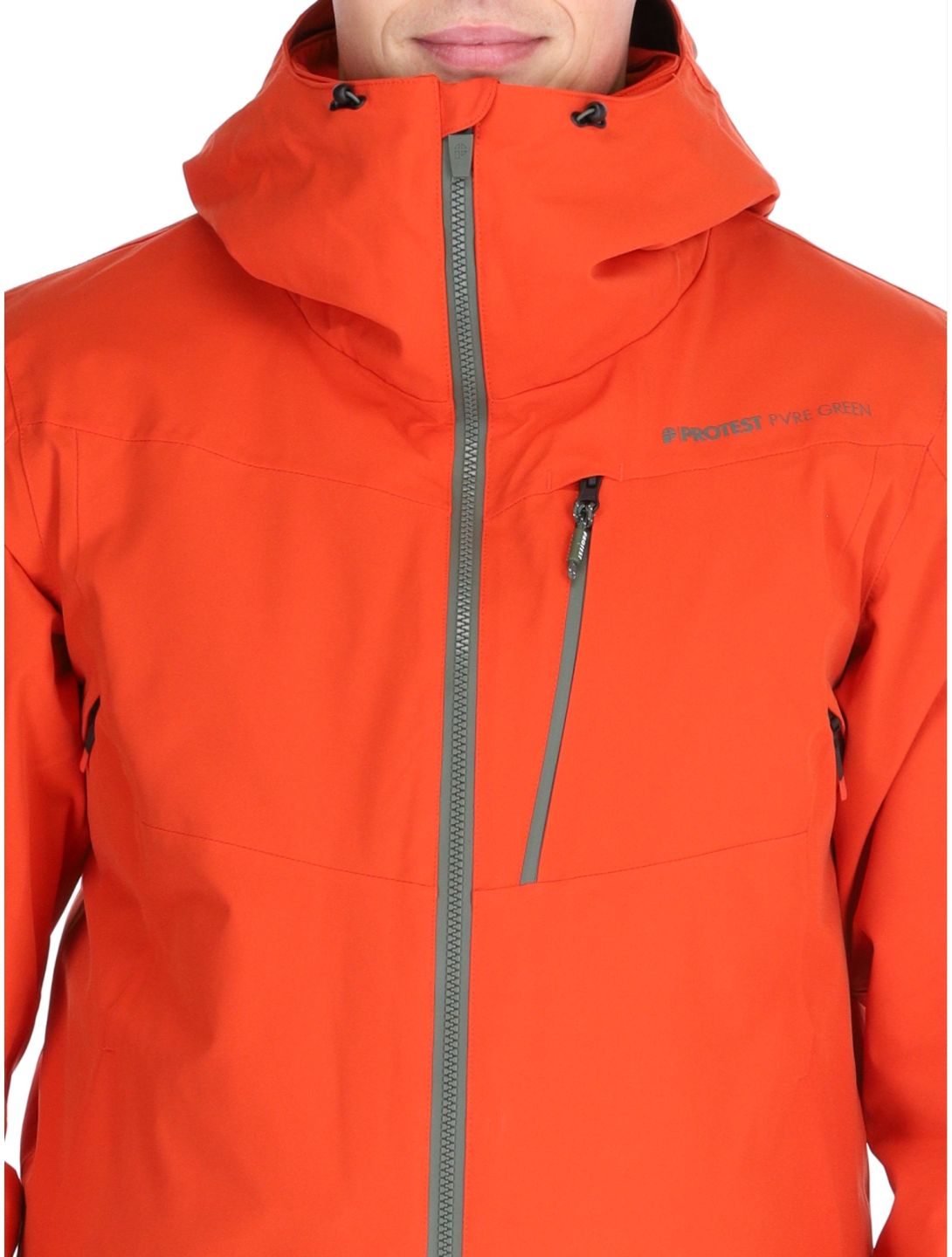 Protest, PRTBARRIC Skijacke Herren Burnt Oran orange 