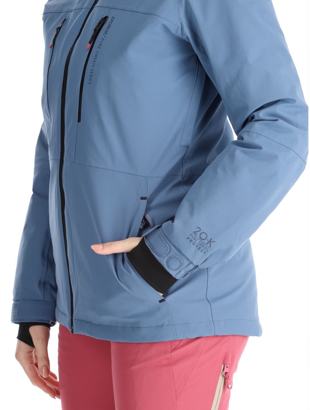 Protest, PRTBEVERLY Skijacke Damen Galaxy blau 