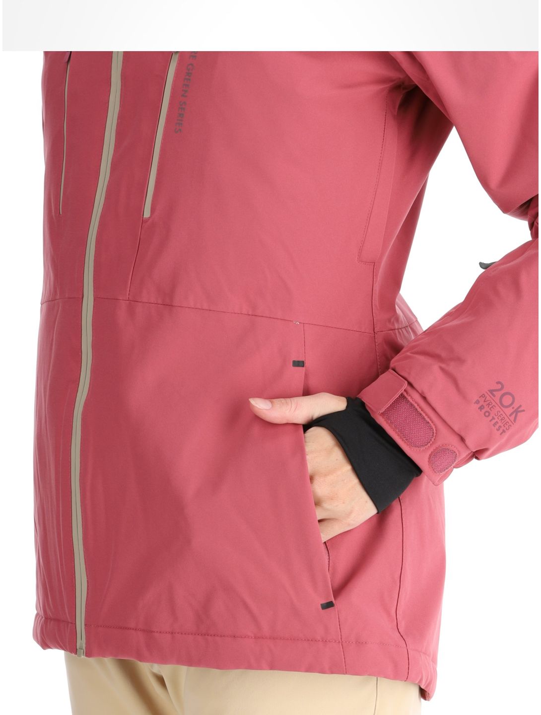 Protest, PRTBEVERLY Skijacke Damen Rose Dust rosa 