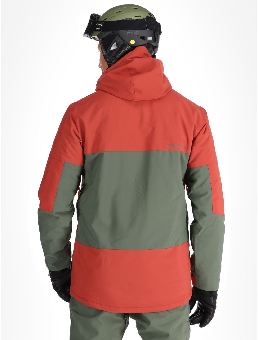 Protest, PRTDAZZLE Skijacke Herren Barn Red grün, rot 