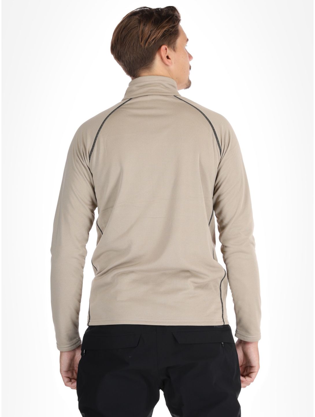 Protest, PRTKODY 1/4 zip Pullover Herren Bamboo Beige beige 