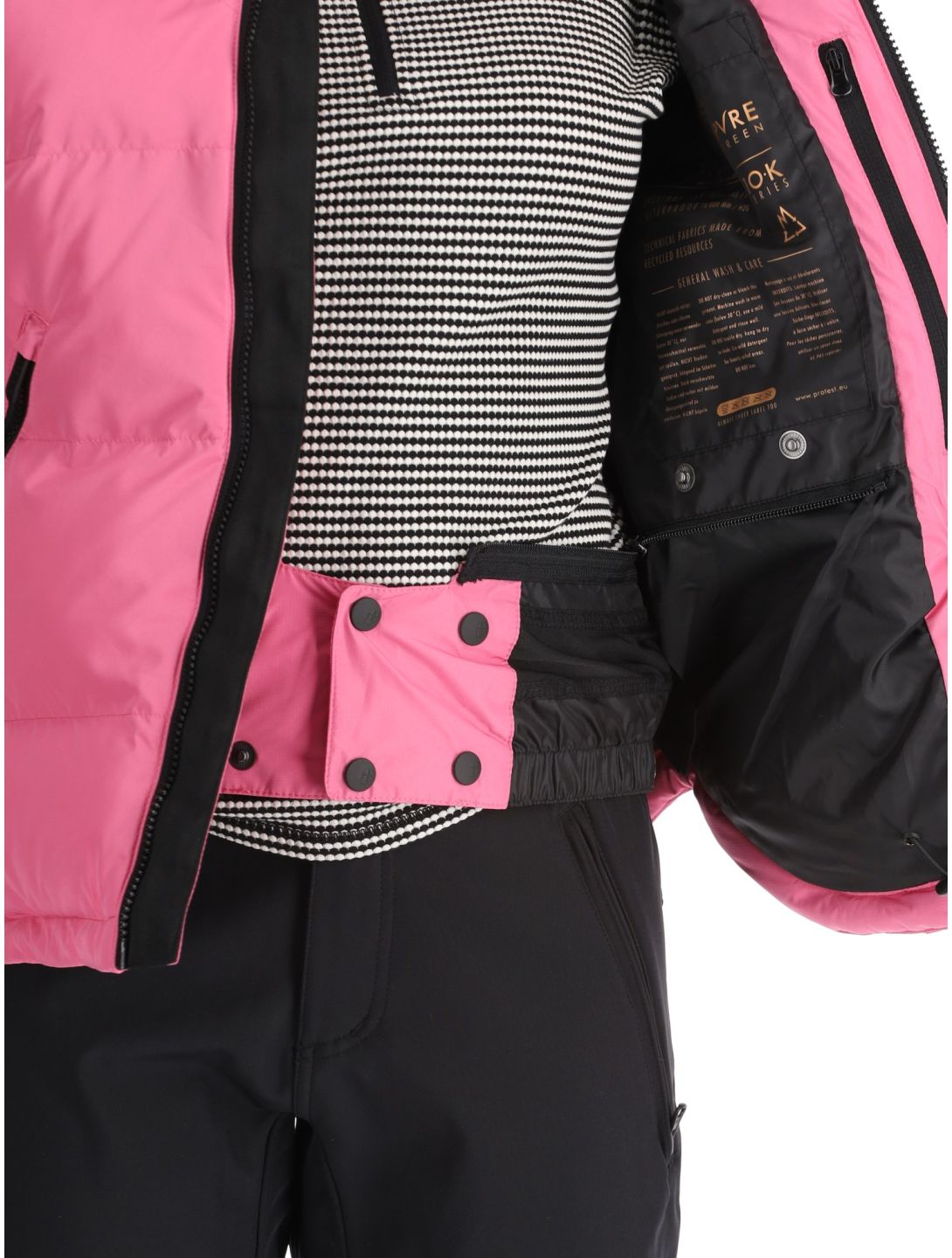 Protest, PRTLUCID Skijacke Damen Foxy Pink rosa 