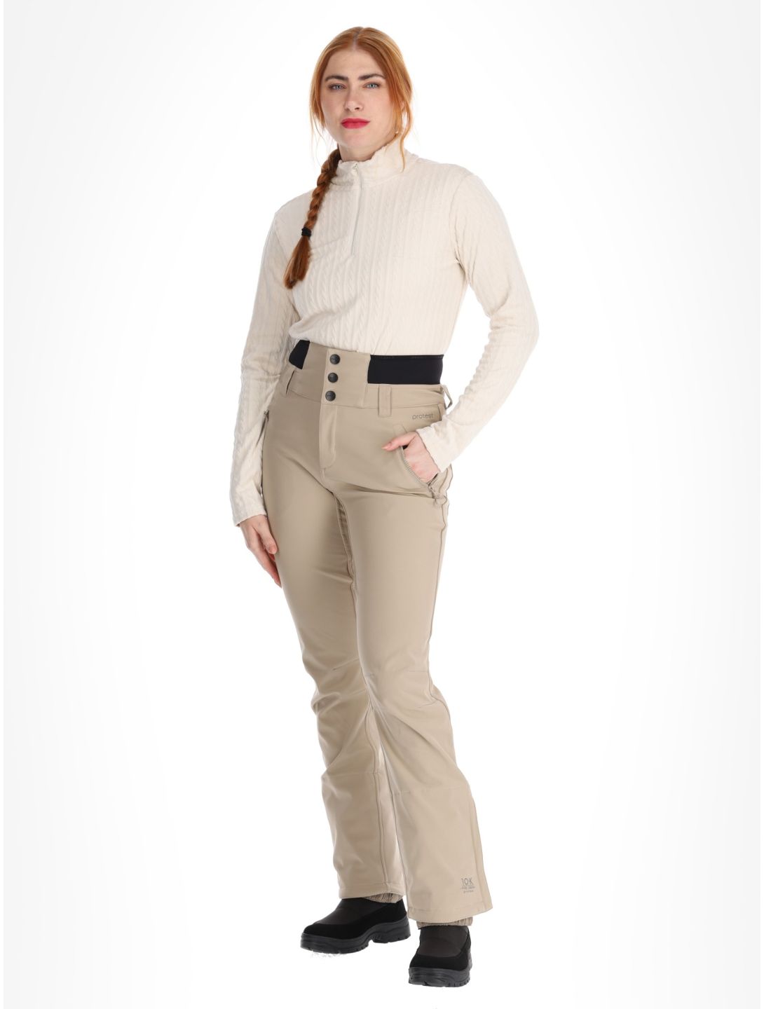 Protest, PRTLULLABYOS Skihose Damen Bamboo Beige beige 