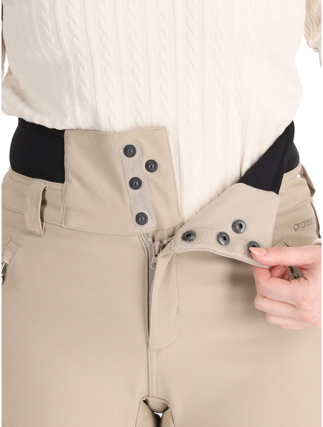 Protest, PRTLULLABYOS Skihose Damen Bamboo Beige beige 