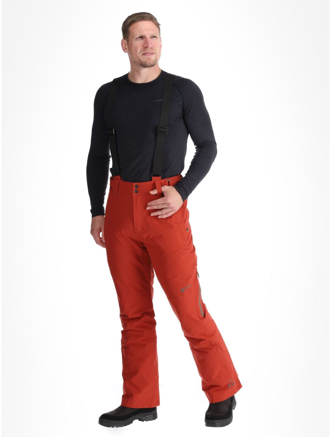 Protest, PRTMIKADO Skihose Herren Barn Red rot 