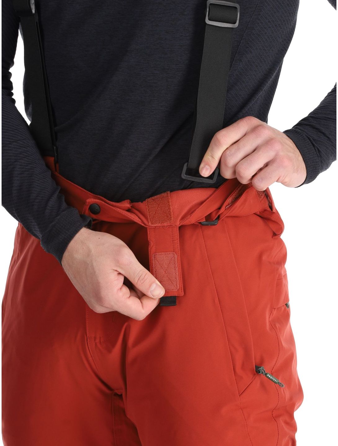 Protest, PRTMIKADO Skihose Herren Barn Red rot 