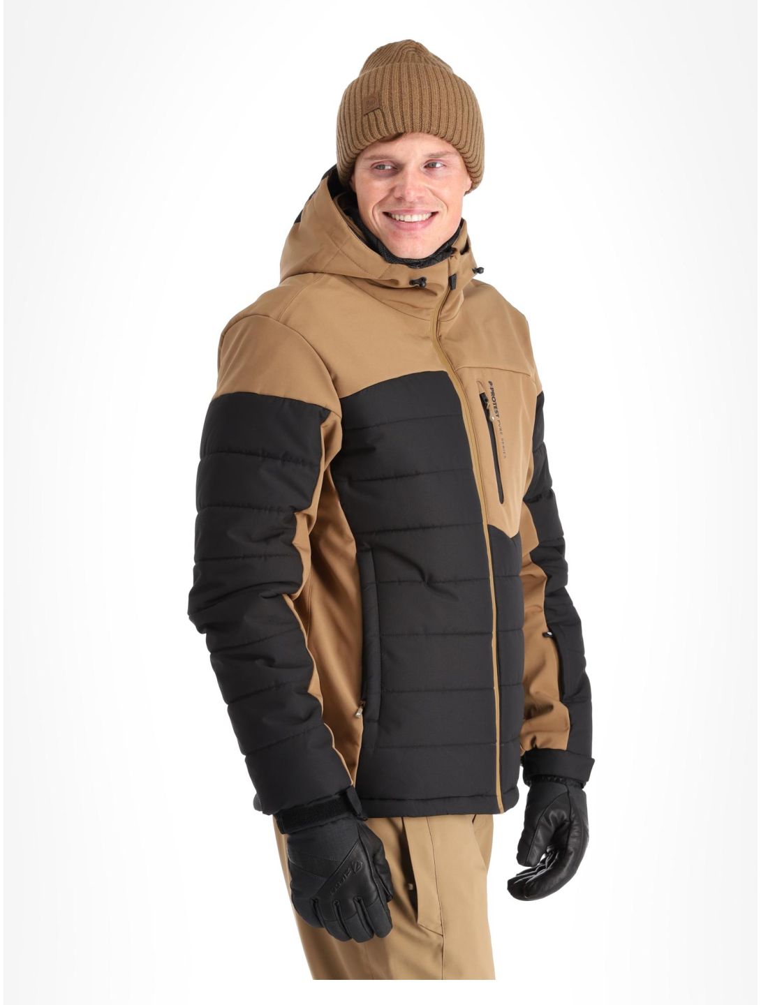 Protest, Prtmount Skijacke Herren Sandy Brown braun 