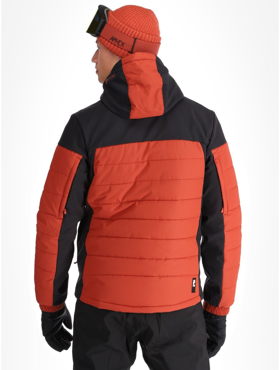 Protest, PRTMOUNT24 Skijacke Herren Barn Red rot 