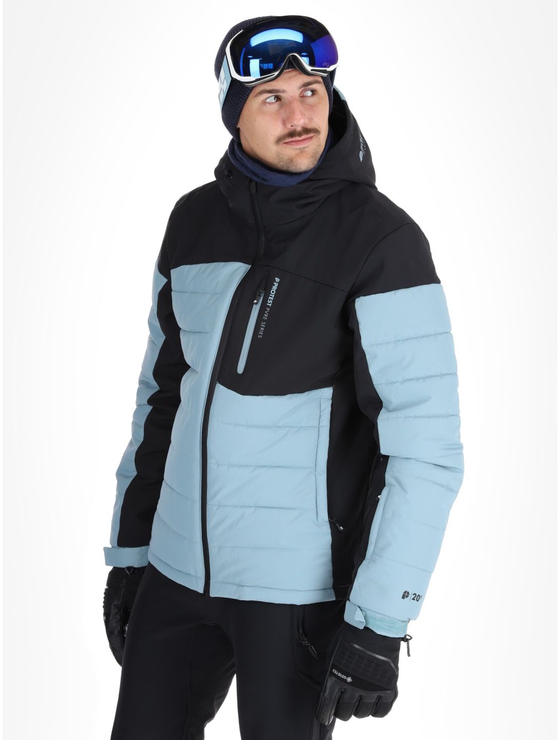 Protest, PRTMOUNT24 Skijacke Herren Steel Blue blau 