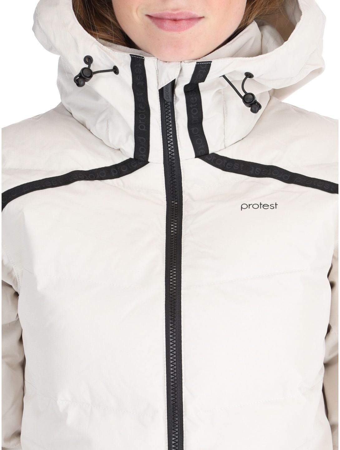 Protest, PRTONYX Skijacke Damen Kitoff White weiß 