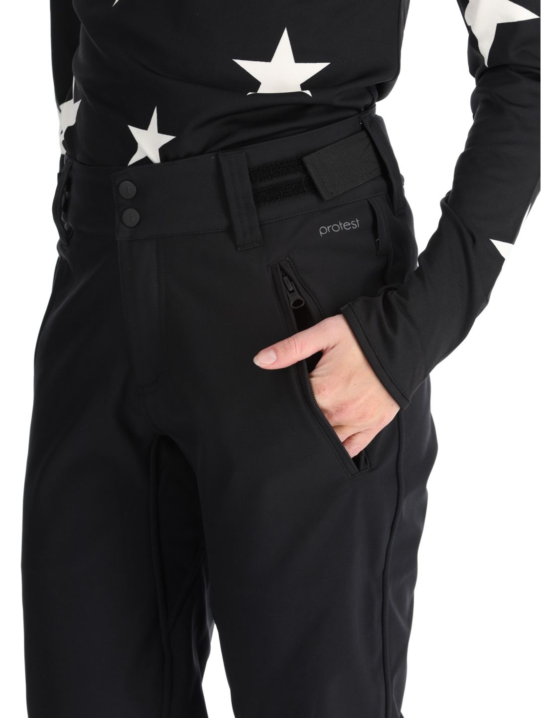 Protest, PRTRELOLE Skihose Damen True Black schwarz 