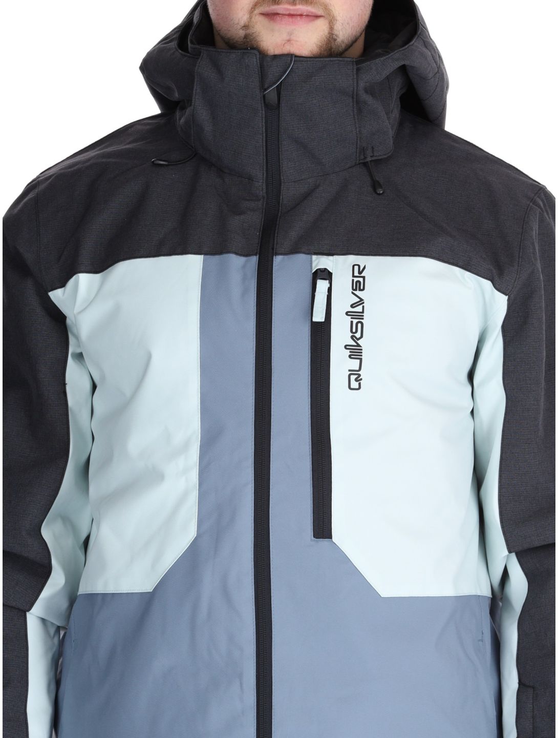 Quiksilver, Dawson Skijacke Herren Flint Stone grau 