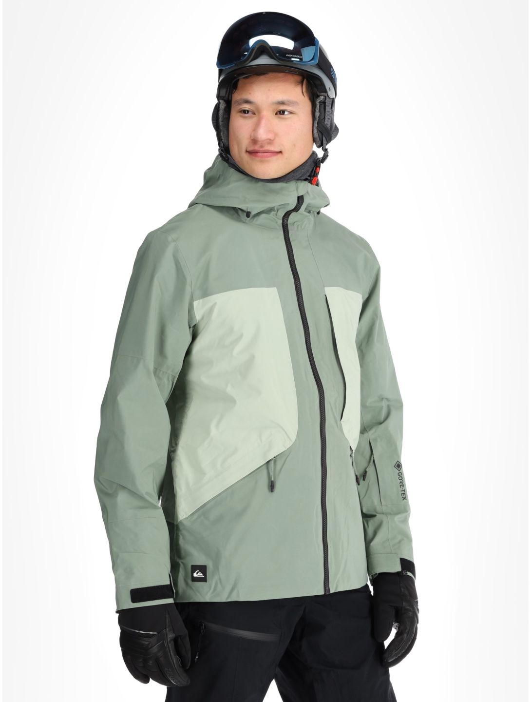 Quiksilver, Forever Strecht Gore-Tex Skijacke Herren Sea Spray grün 