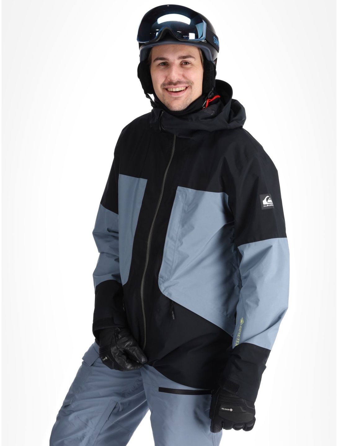 Quiksilver, Forever Strecht Gore-Tex Skijacke Herren Flint Stone grau 