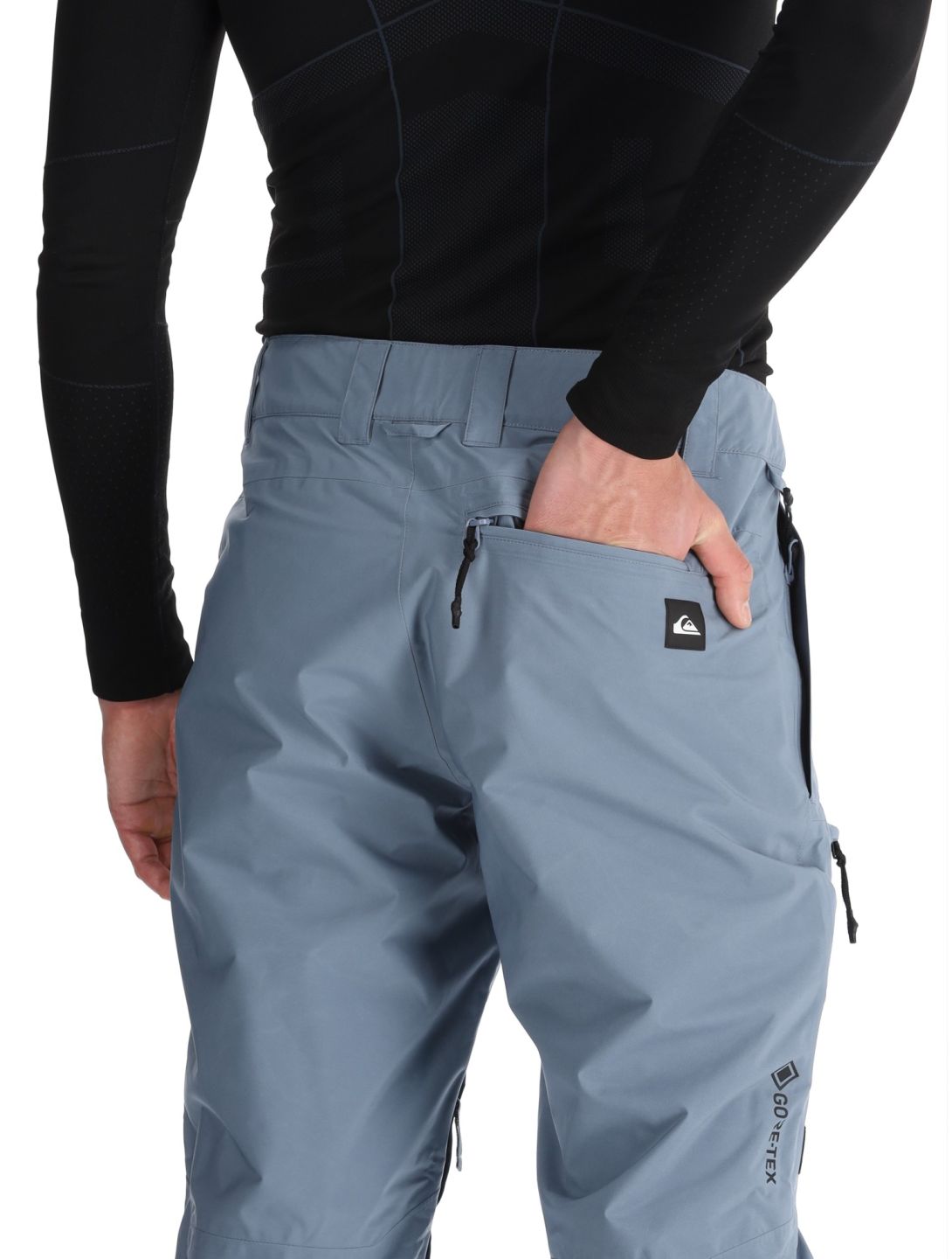 Quiksilver, Forever Strecht Gore-Tex Skihose Herren Flint Stone grau 