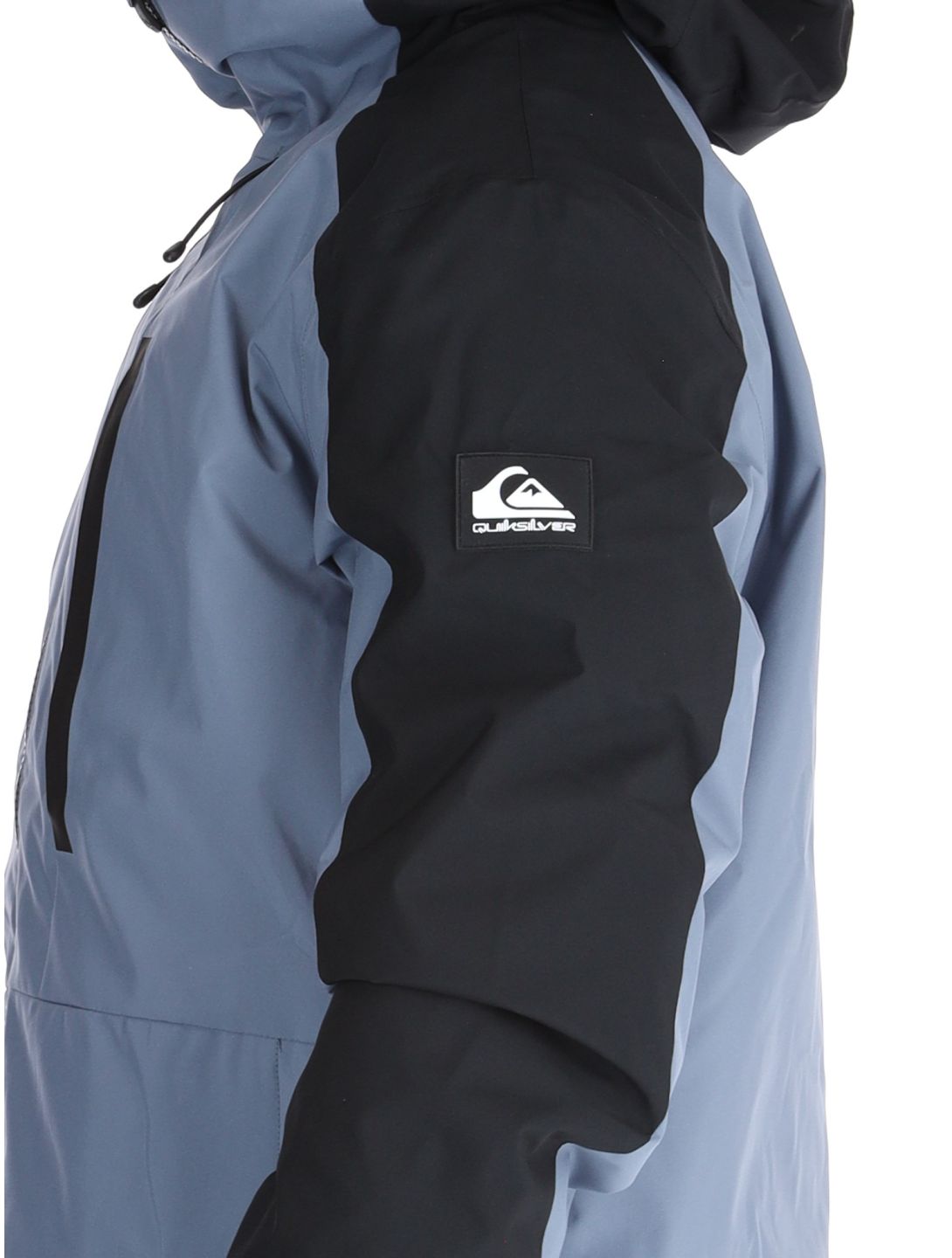 Quiksilver, Mission Block Skijacke Herren Flint Stone grau, schwarz 