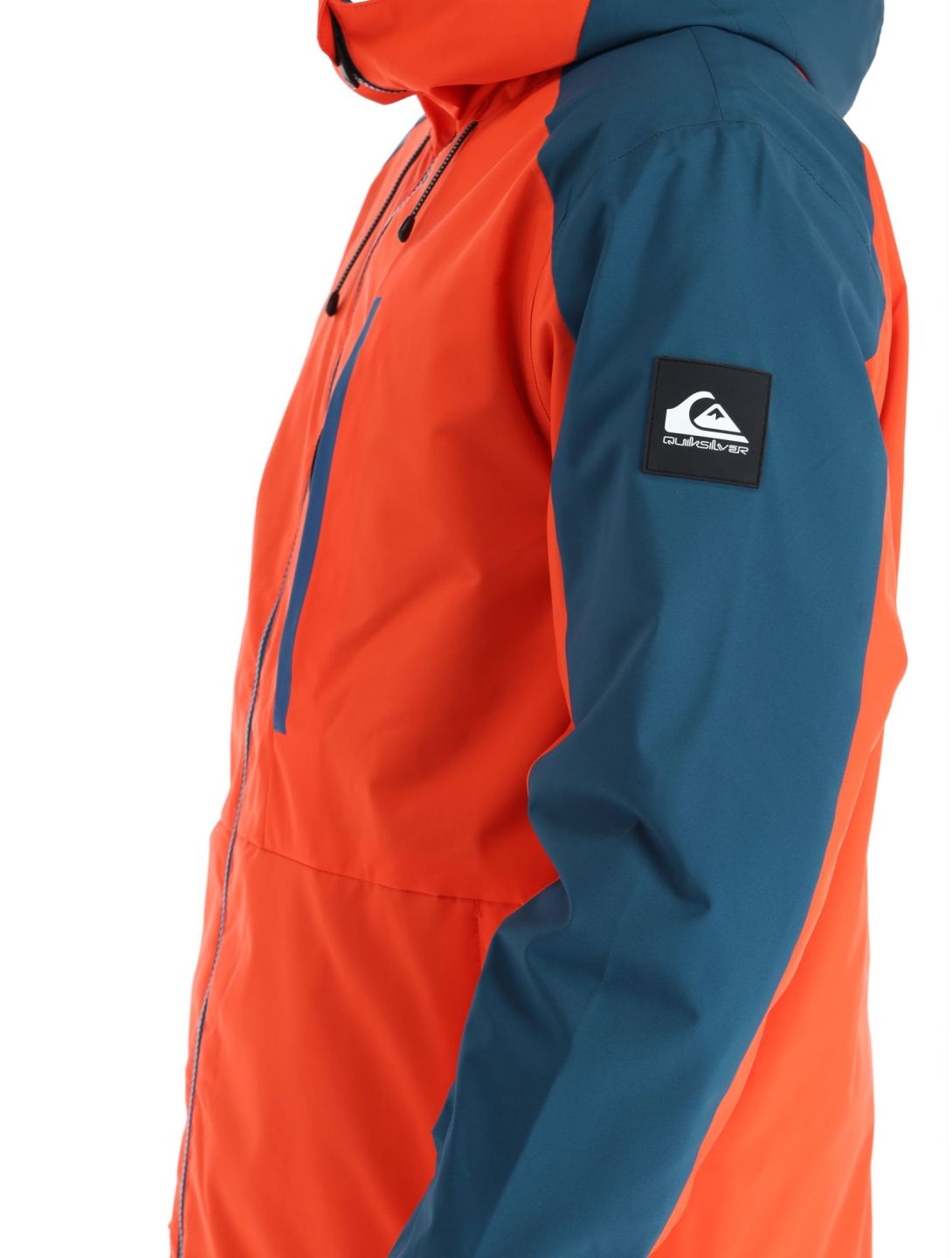 Quiksilver, Mission Block Skijacke Herren Grenadine rot, schwarz 