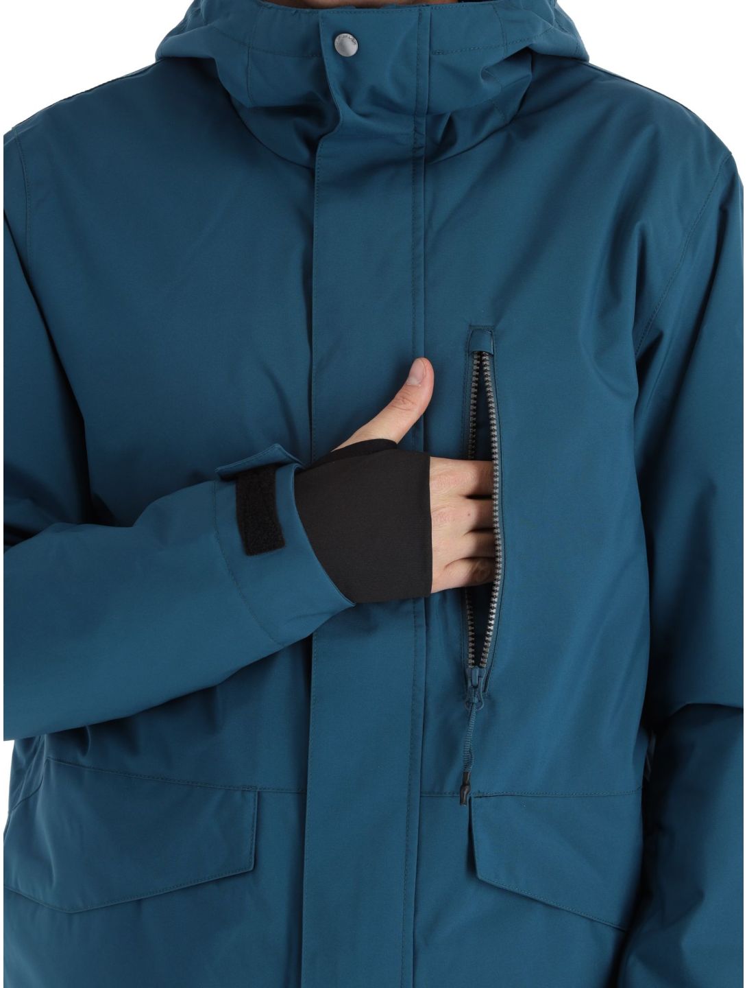 Quiksilver, Mission Solid Skijacke Herren Majolica Blue blau 