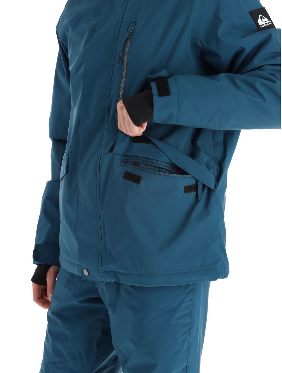 Quiksilver, Mission Solid Skijacke Herren Majolica Blue blau 