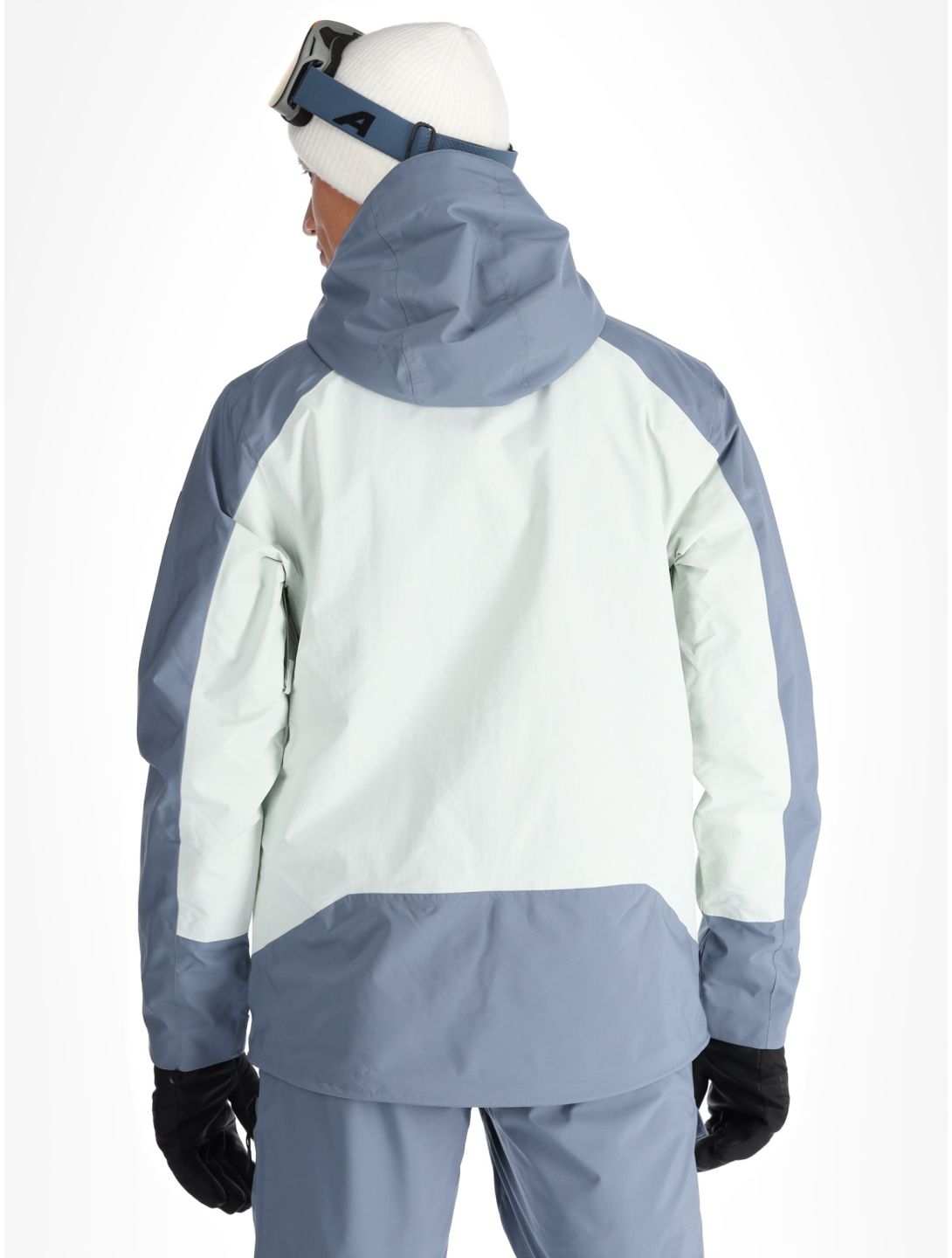 Quiksilver, Muldrow Skijacke Herren Flint Stone grau, weiß 