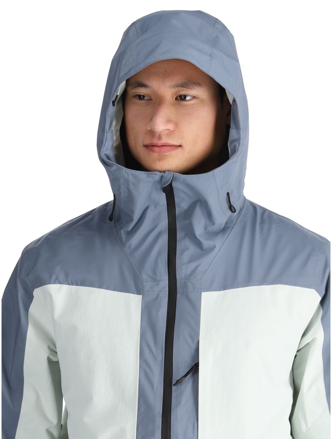 Quiksilver, Muldrow Skijacke Herren Flint Stone grau, weiß 