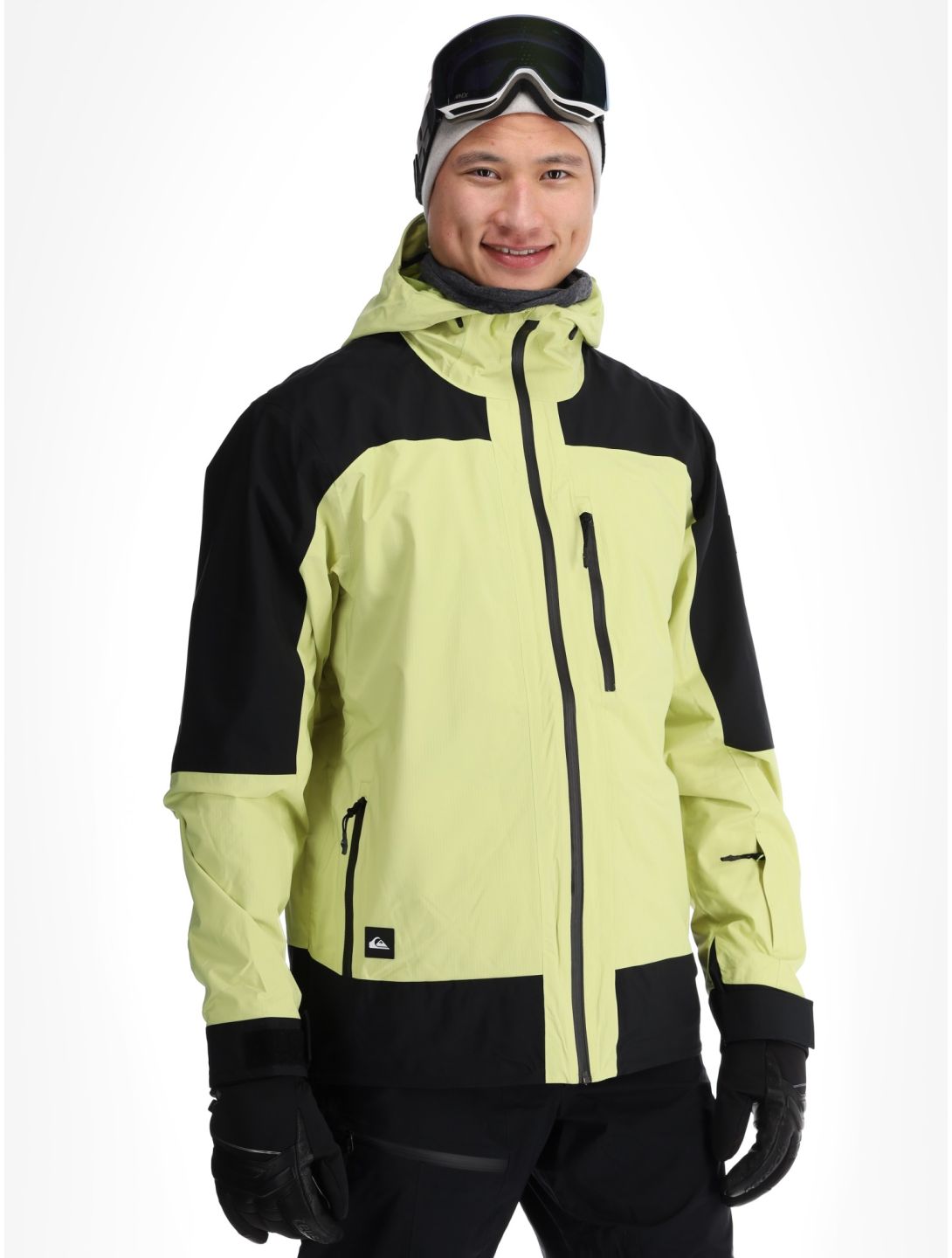 Quiksilver, Ultralight 20K Skijacke Herren Celery Green grün, schwarz 