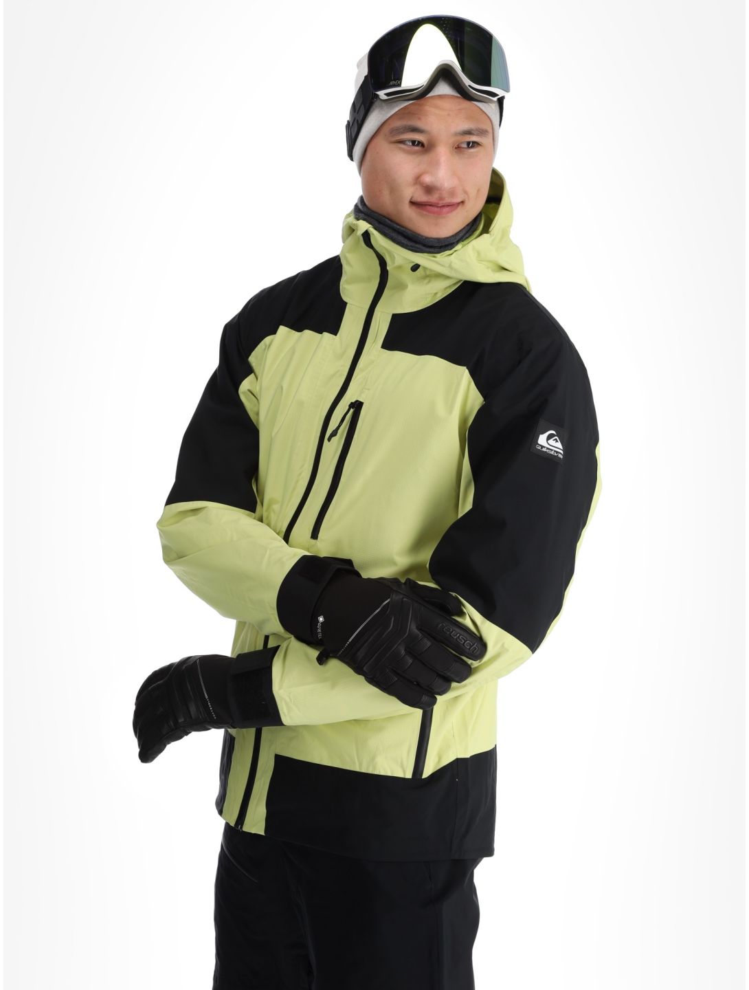 Quiksilver, Ultralight 20K Skijacke Herren Celery Green grün, schwarz 