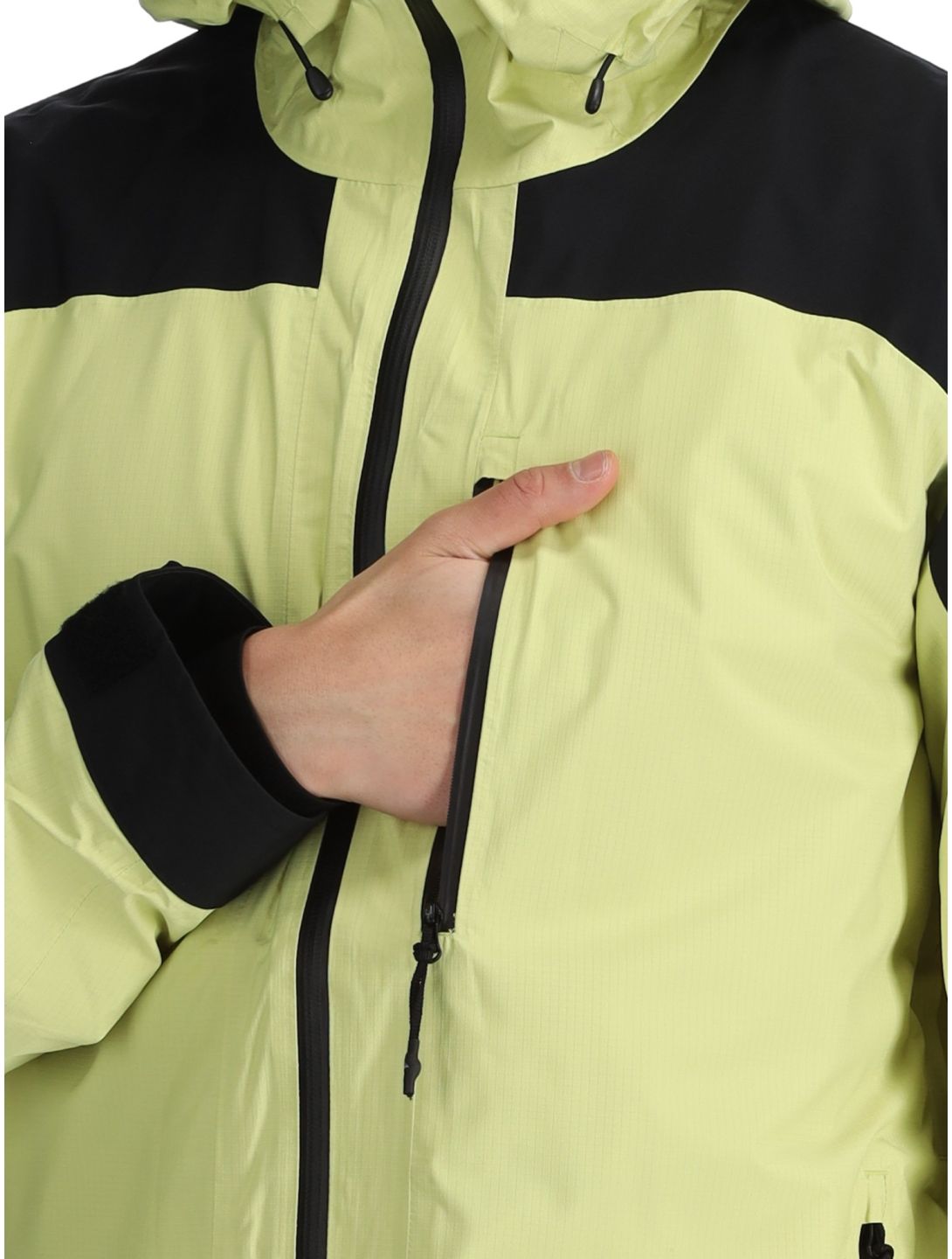 Quiksilver, Ultralight 20K Skijacke Herren Celery Green grün, schwarz 