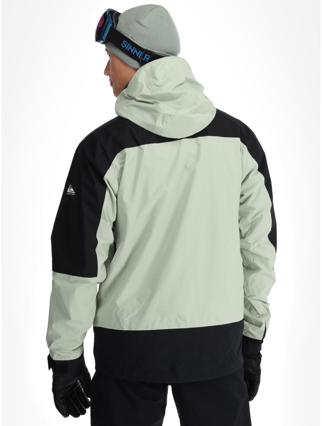 Quiksilver, Ultralight 20K Skijacke Herren Desert Sage grün, schwarz 