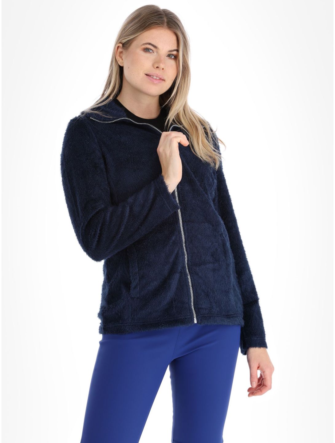 Regatta, Heloise Jacke Damen Navy Eyelash Fluffy blau 