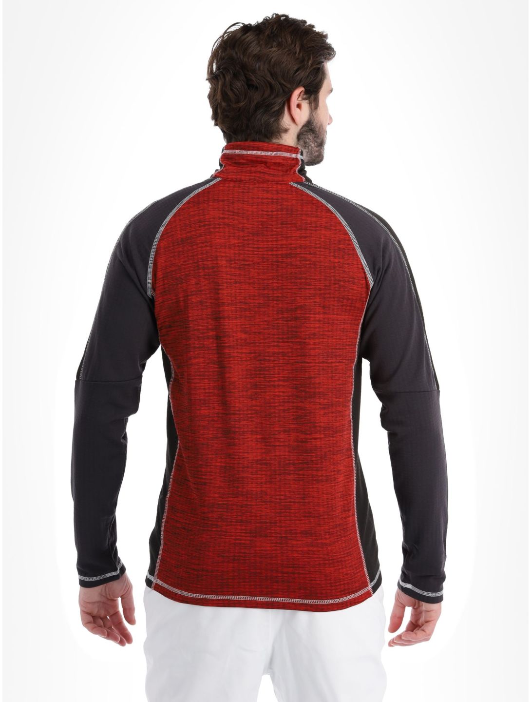 Regatta, Hepley Pullover Herren Danger Red / Ash grau, rot 