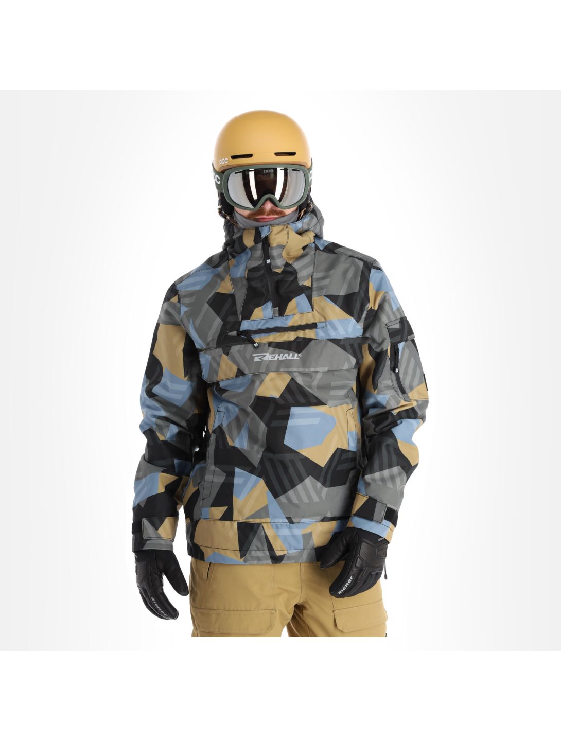 Rehall, Artois-R Winter Anorak Herren camo mirage blau 