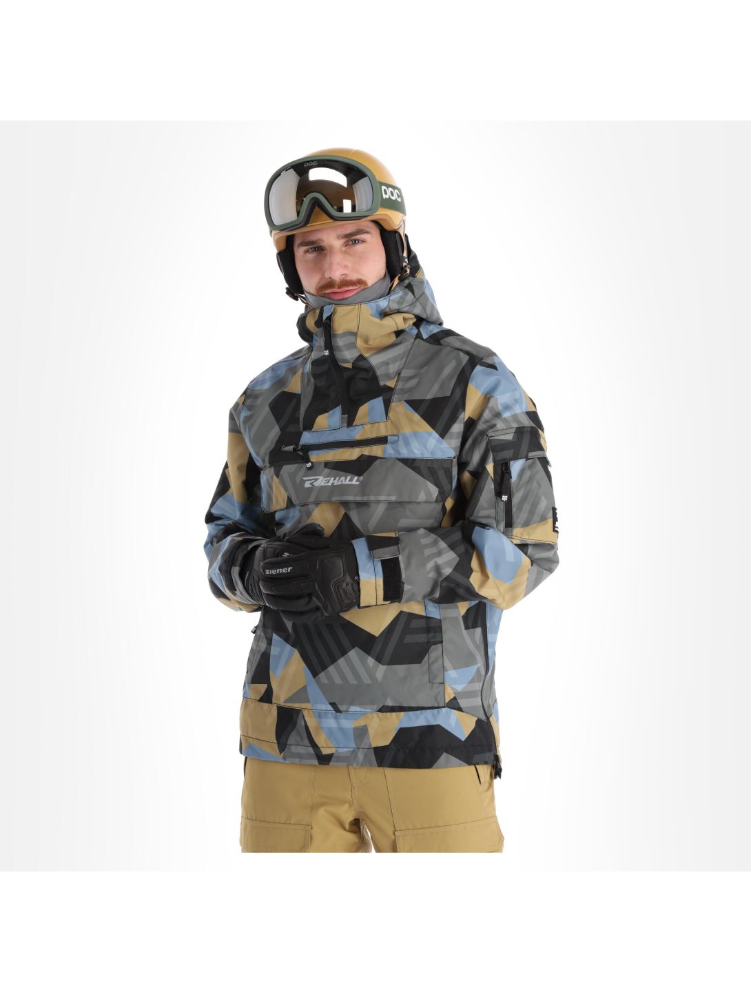 Rehall, Artois-R Winter Anorak Herren camo mirage blau 