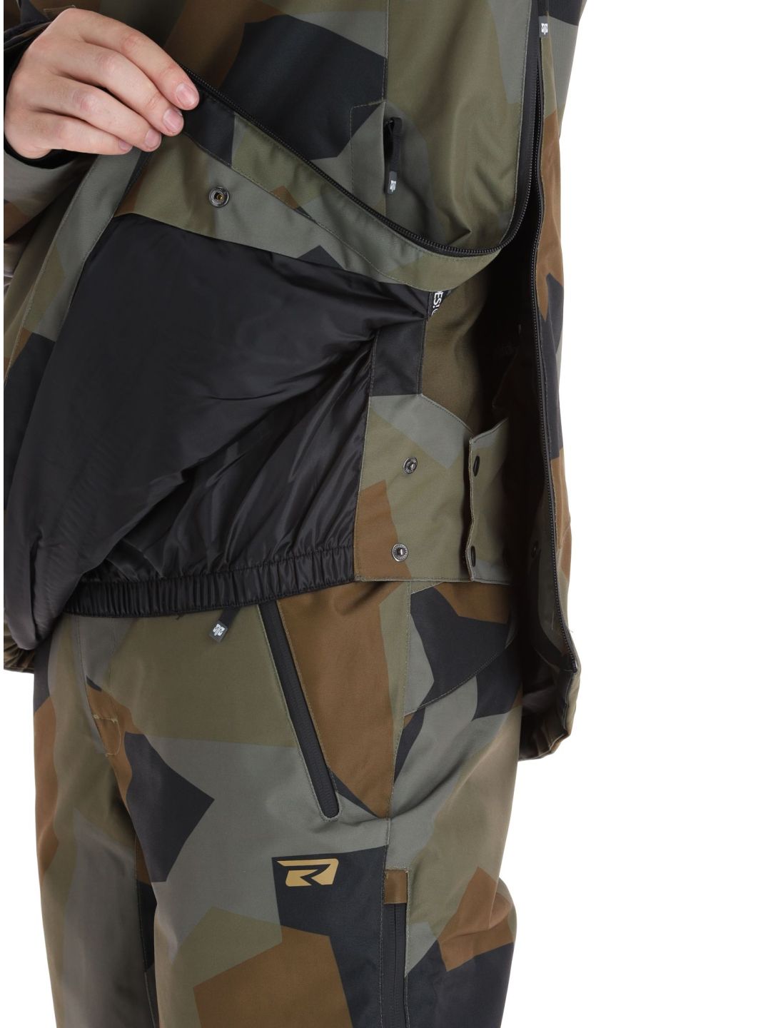 Rehall, Artrix-R Winter Anorak Herren Camo Olive grün 