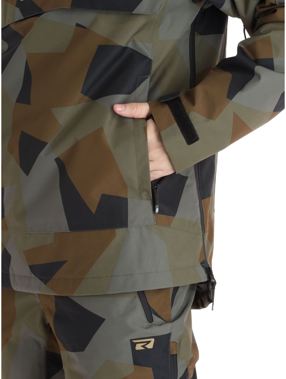 Rehall, Artrix-R Winter Anorak Herren Camo Olive grün 